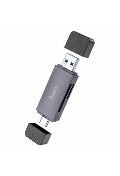 USB / USB-C кардридер Hoco HB45 (SD/microSD)